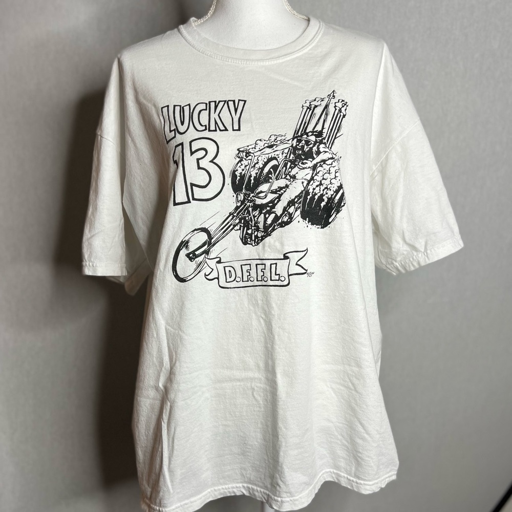 Gilden XL MENS LUCKY 13 shirt. Used